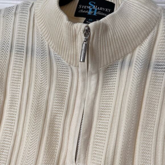 Steve Harvey Celebrity Edition Half-Zip Sweater - Size XL - NWOT - Picture 2 of 5